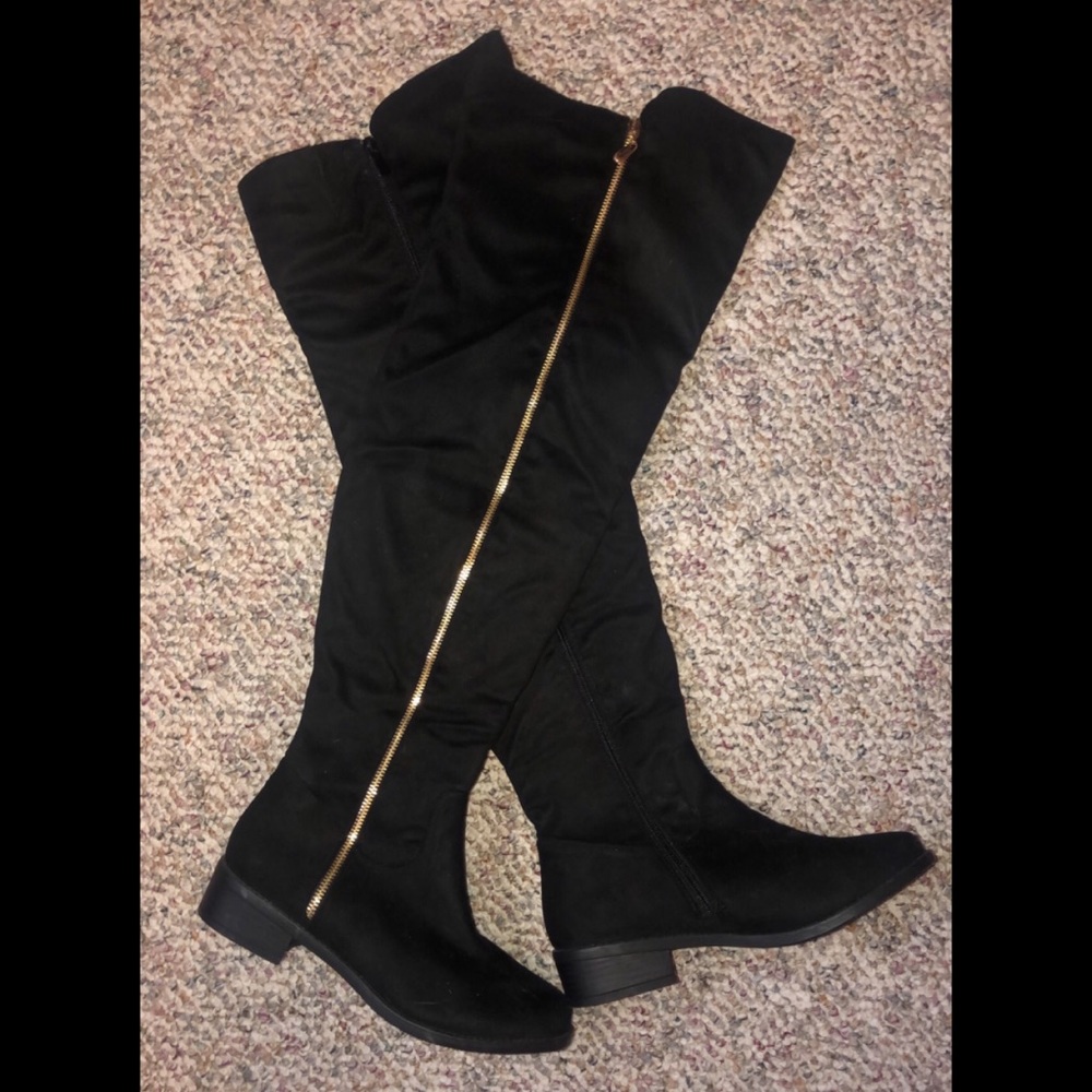Over the knee/thigh high boots